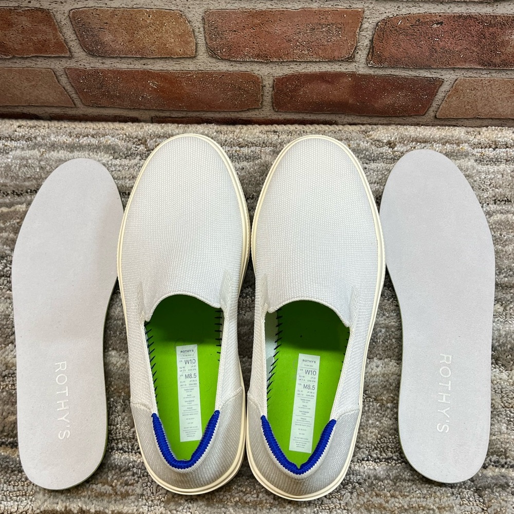 Rothy’s the city slip on sneakers women’s Sz 10 men’s 8.5 - Picture 15 of 16